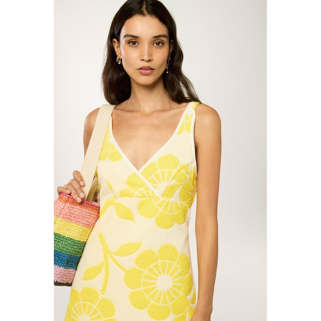 Vestido Baño De Mar - Amarillo