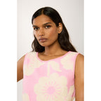 Fringed Bain De Mer Dress - Pink