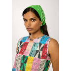 Robe À Smocks Bandana Patchwork - Print