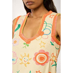 Beldi Short Dress - Ecru