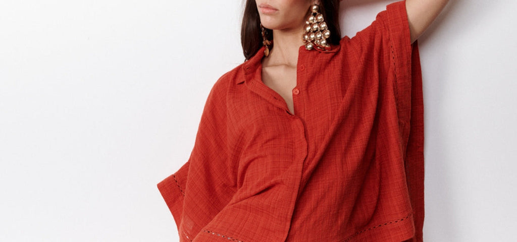 Chemise Large Ophelia - Rouille