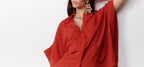 Chemise Large Ophelia - Rouille