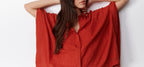 Chemise Large Ophelia - Rouille