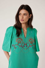 Short Shell Dress - Green