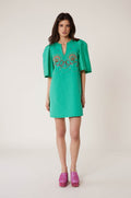 Short Shell Dress - Green