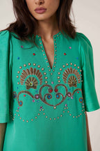 Short Shell Dress - Green