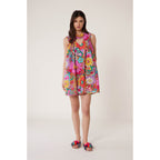 Vestido Babydoll Jardín - Tierra