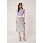 Polo Punto Encaje - Lila - Mujer