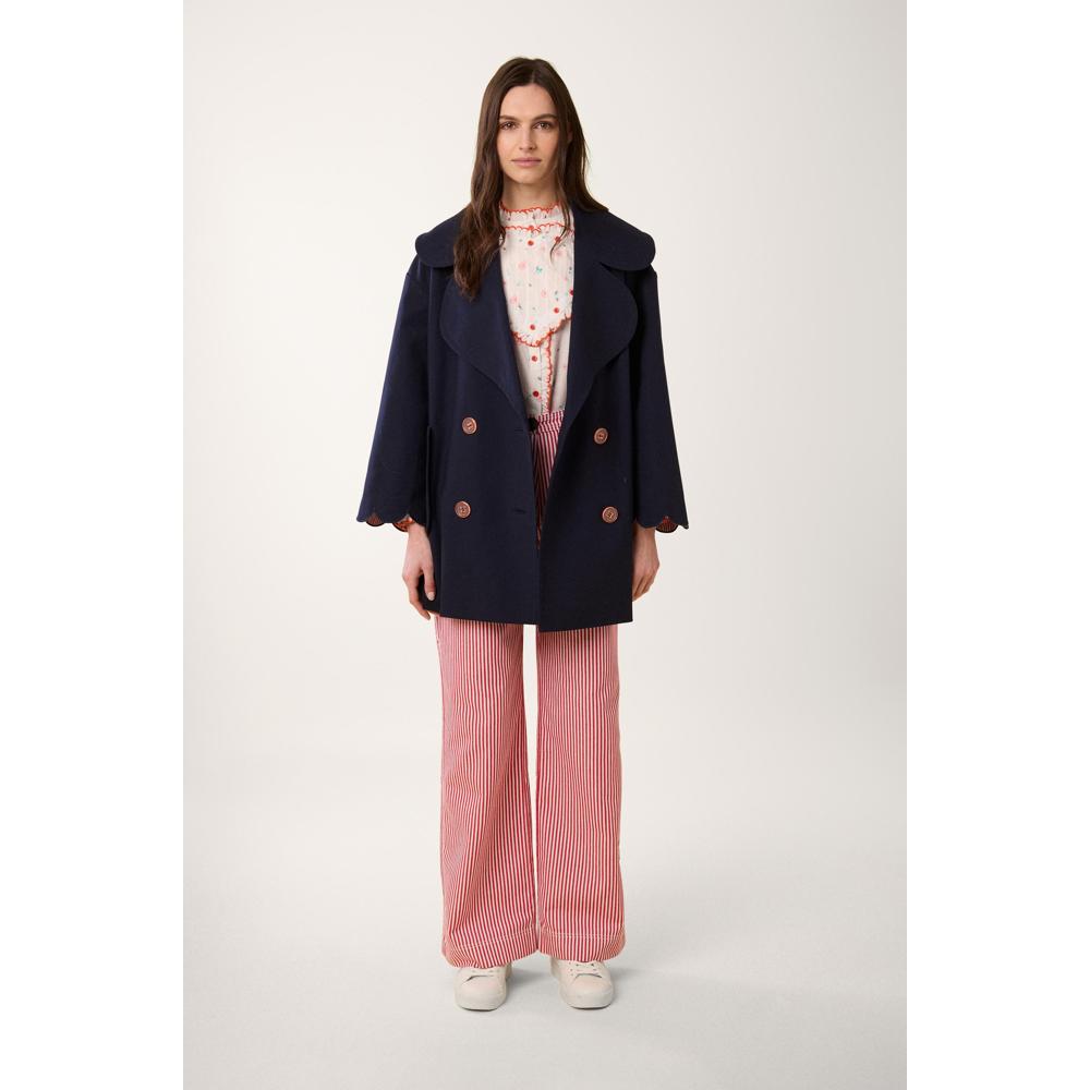 Caban Navy Strass - Azul Marino - Mujer