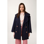 Caban Navy Strass - Azul Marino - Mujer