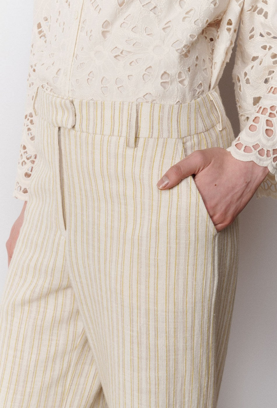 Pantalón Sastre Mathilda - Amarillo