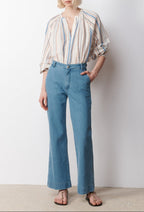 Pantalon Flared Theresa - Denim