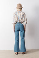 Pantalon Flared Theresa - Denim