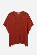 Pull Ample Gemma - Rouille