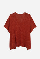 Pull Ample Gemma - Rouille