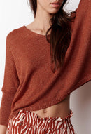 Pull Ample Gemma - Rouille