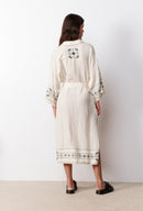 Stella Forest - Marisa Midi Dress - Ecru
