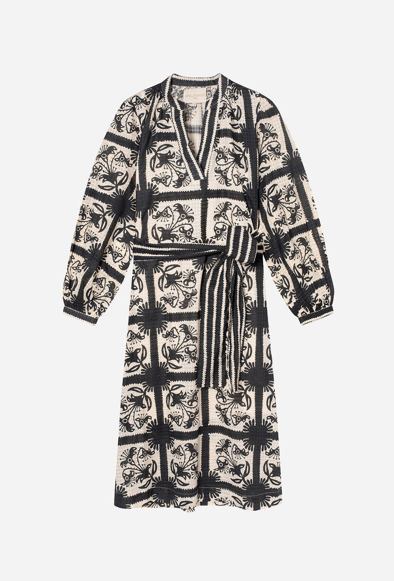 Robe Midi Gisela - Carbone