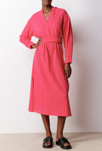 Ophelia Kaftan Dress - Pink
