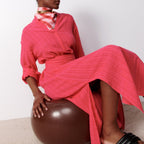 Ophelia Kaftan Dress - Pink