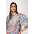 Robe Sequins Patchwork - Multico