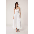 Vestido Bustier Santa Barbara Lace - Blanco - Mujer
