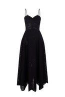 Robe Bustier Santa Barbara Lace - Noir