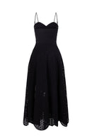 Robe Bustier Santa Barbara Lace - Noir