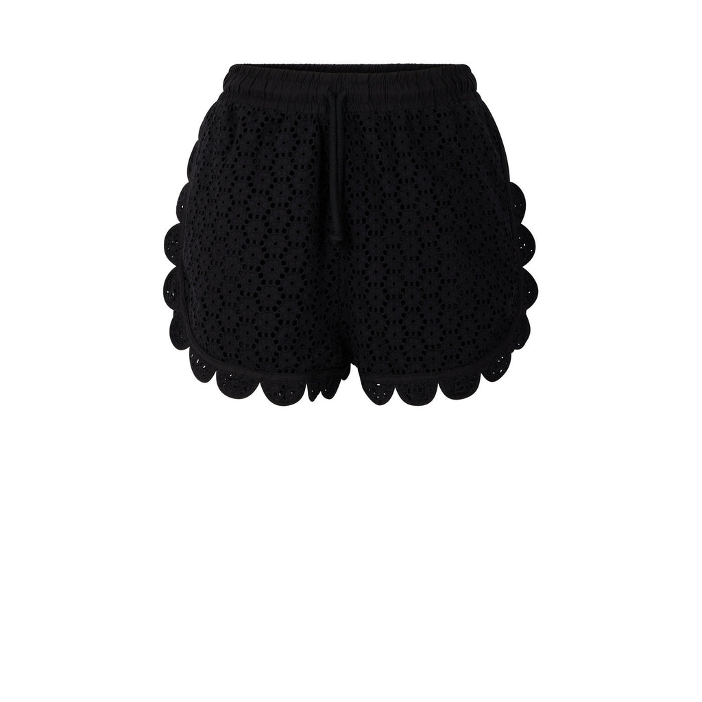 Short Santa Barbara Lace - Negro