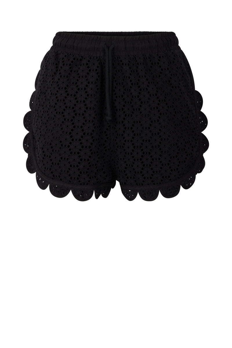 Short Santa Barbara Lace - Noir