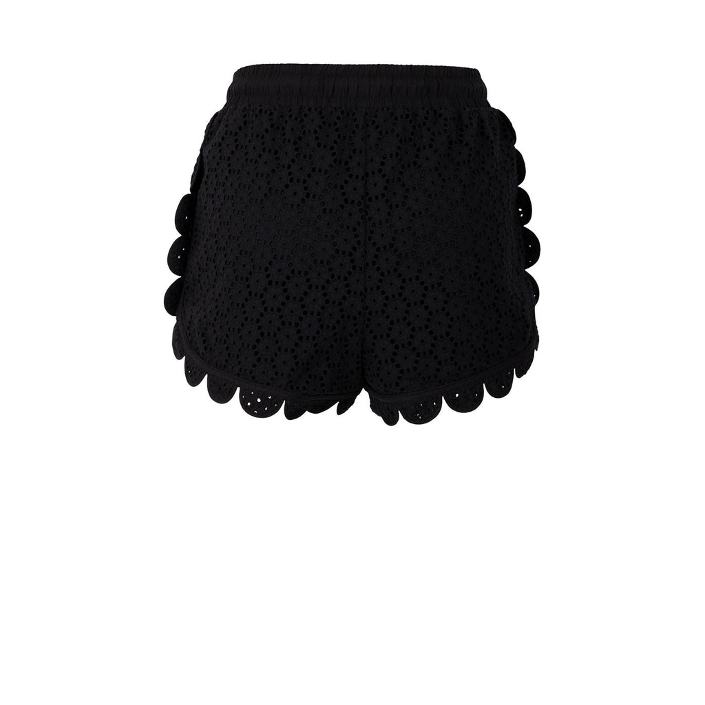 Short Santa Barbara Lace - Negro