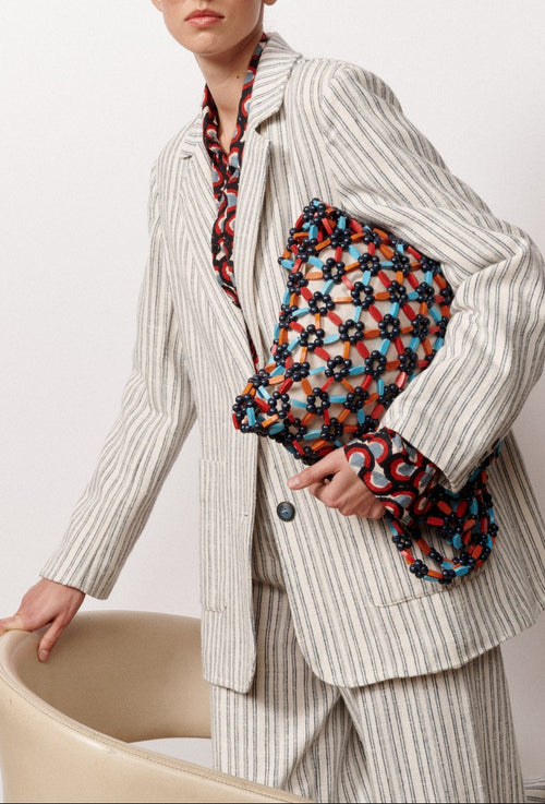 Veste Tailleur Mathilda - Bleu