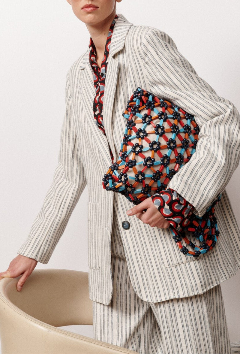 Veste Tailleur Mathilda - Bleu