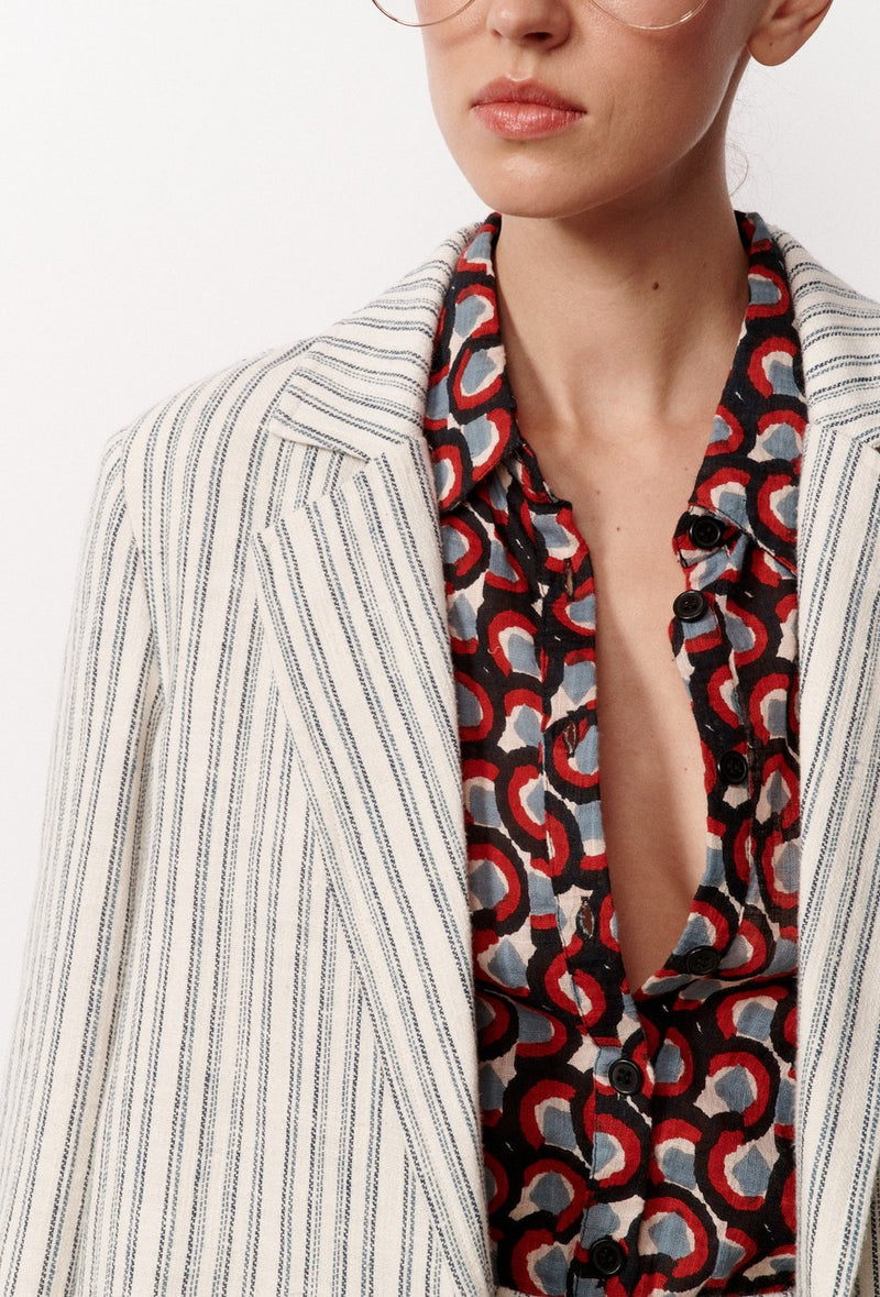 Veste Tailleur Mathilda - Bleu