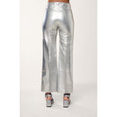 Pantalon Vinyle - Argent - Femme