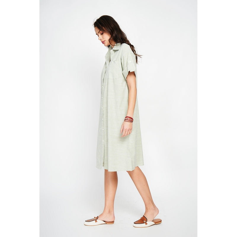 Vestido - Verde fino