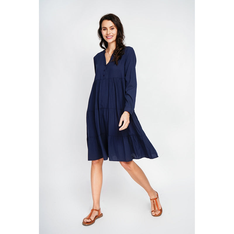 Vestido - Azul marino