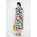 Vestido - Blanco/Negro