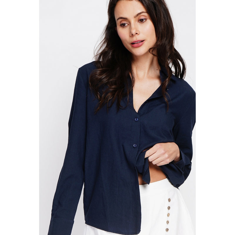 Camisa - Azul marino