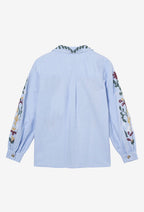 Camisa Romy Ml - Azul
