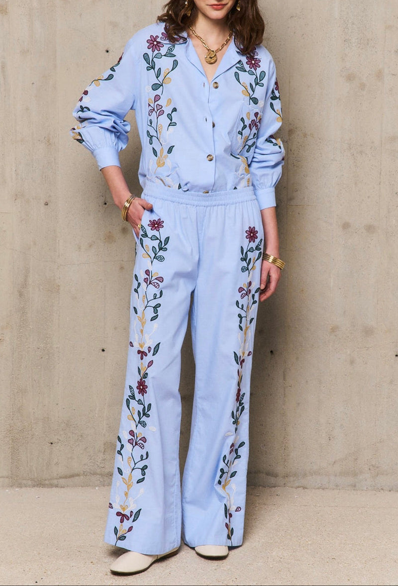 Pantalon Romy - Bleu