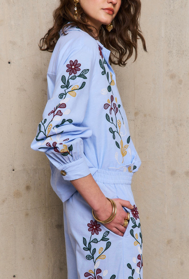 Pantalon Romy - Bleu