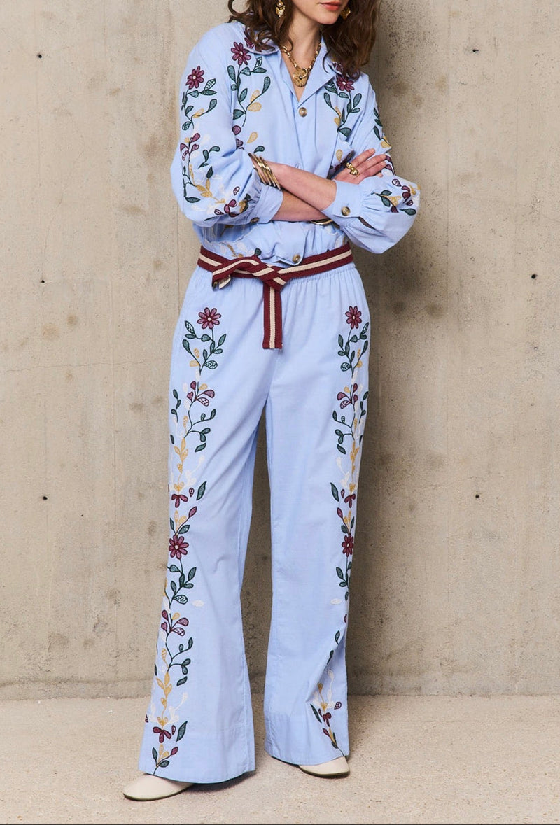 Pantalon Romy - Bleu