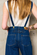 Pantalon Bretelles Moira - Denim
