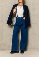 Pantalon Bretelles Moira - Denim