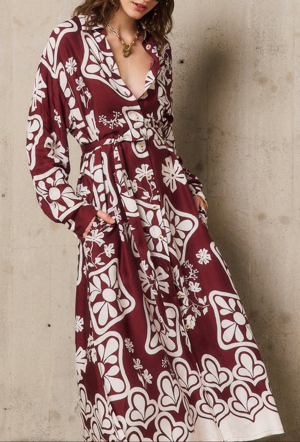 Robe Ml Stephanie - Bordeaux