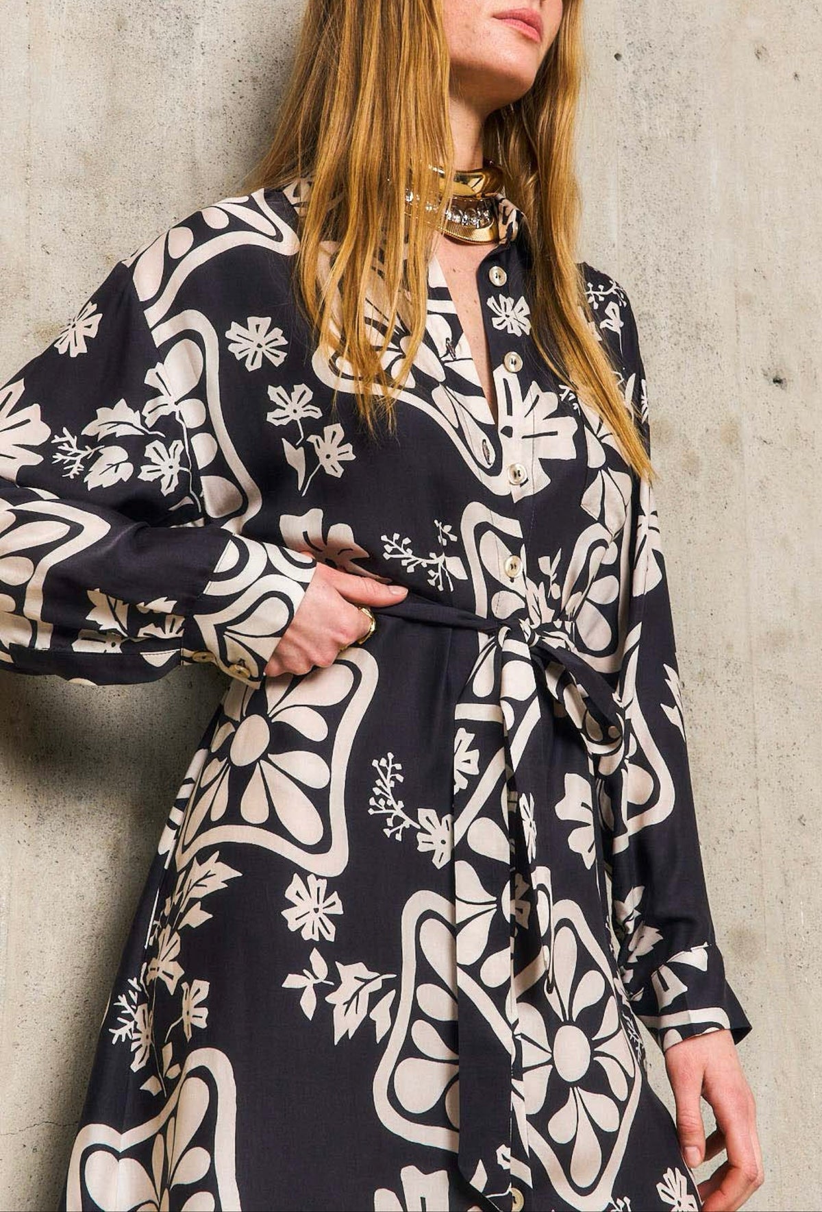 Robe Ml Stephanie - Carbone