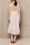 Robe Bretelle Loraine - Ecru