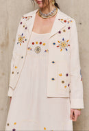 Robe Bretelle Loraine - Ecru