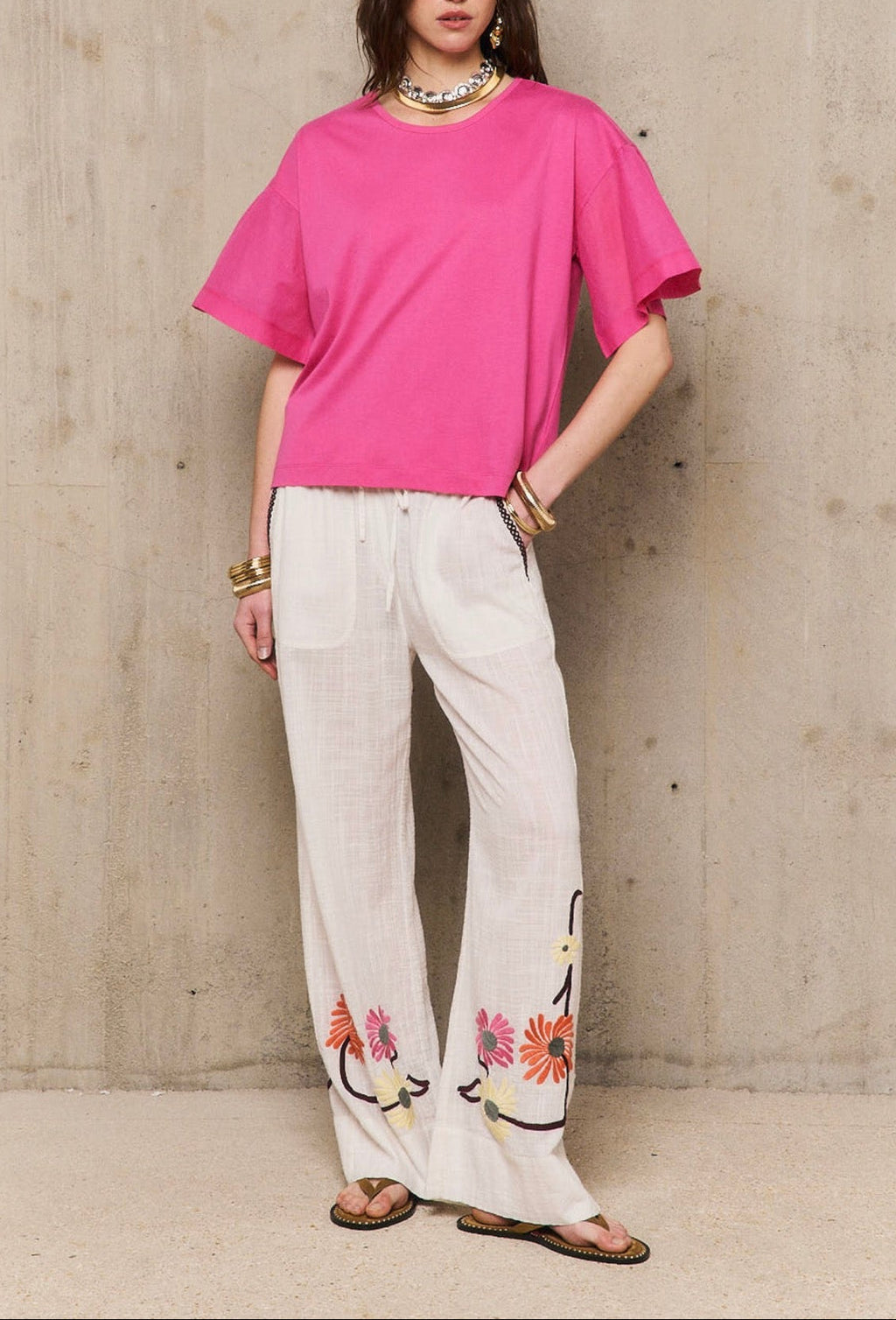 T-Shirt Mc Sabrina - Rose